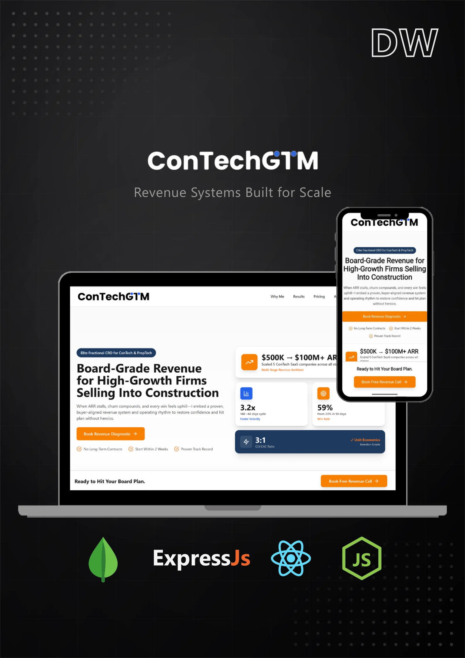 ConTechGTM — Marketing Site & ROI Engine, 2025