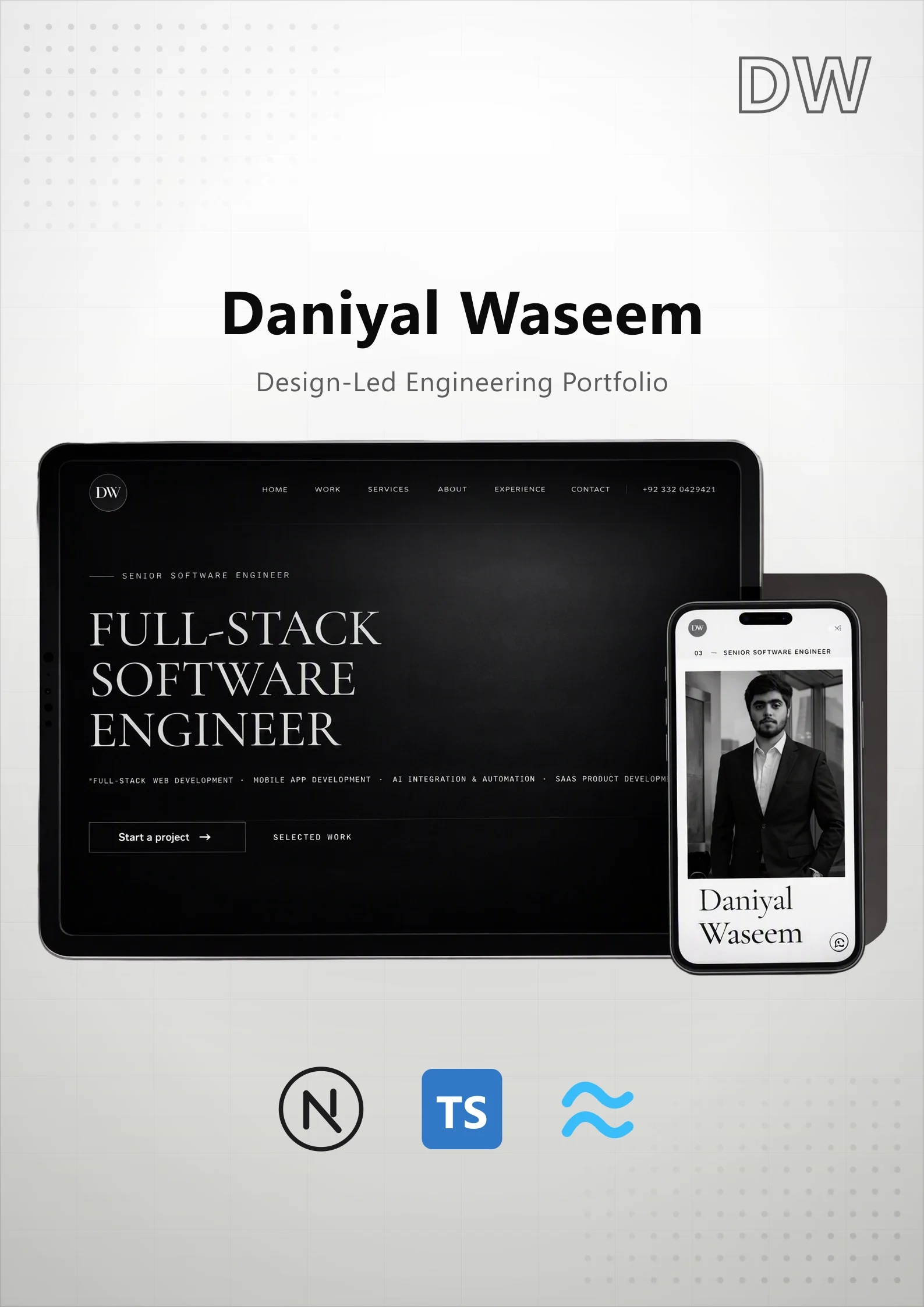 Daniyal Waseem — Personal Site, 2026